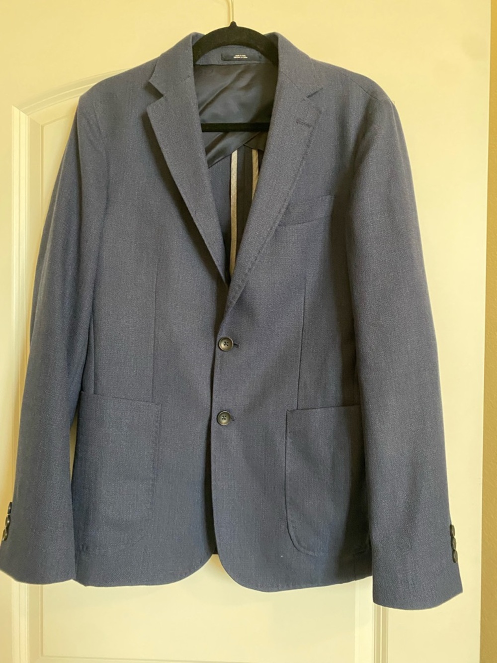1901 Men's Navy Two-Button Sport Coat
